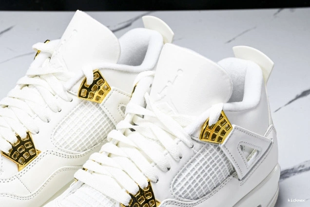 Cheap MAX Gold Jordan 4 AQ9129-170 Retro Metallic 0713